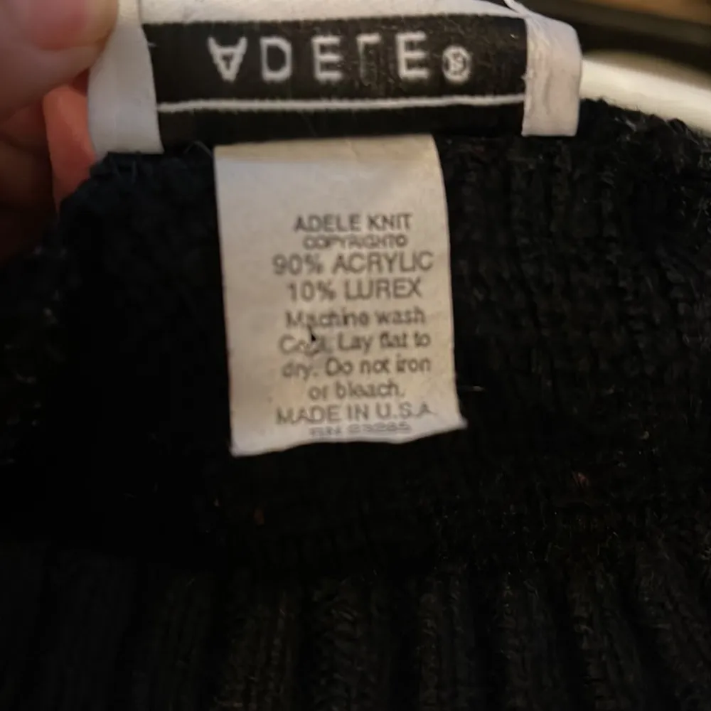 Vintage Adele Knitwear Ugly Christmas Sweater Bear With Gifts Candy Canes XL - Image 16