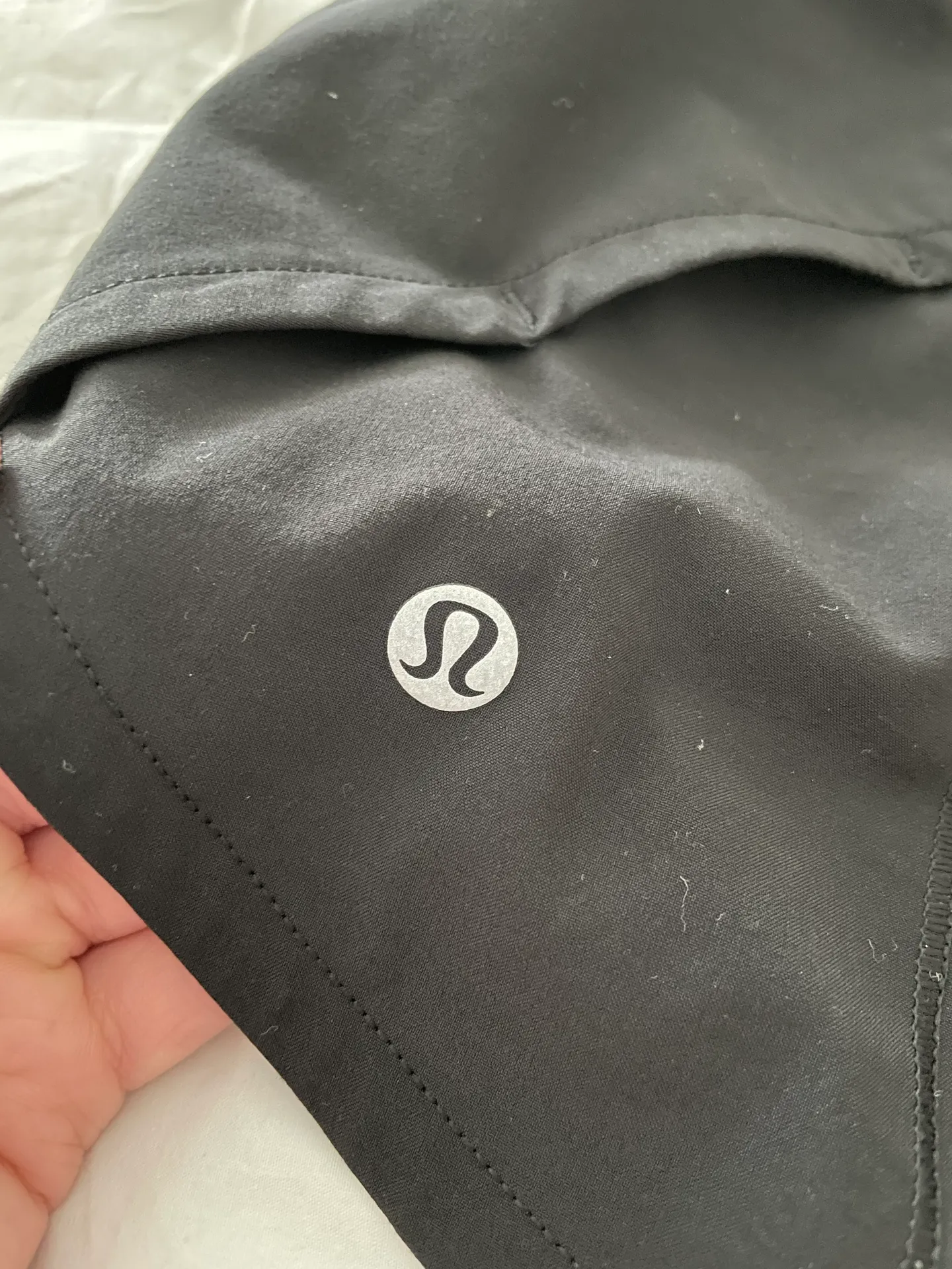 Lululemon black speed up  shorts - Image 3
