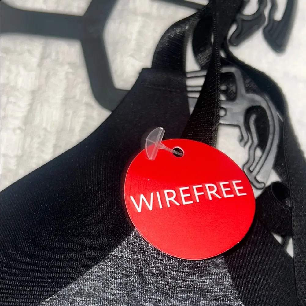 Charcoal Gray and black Women's Bra 2 Pack Size undefined - Image 4