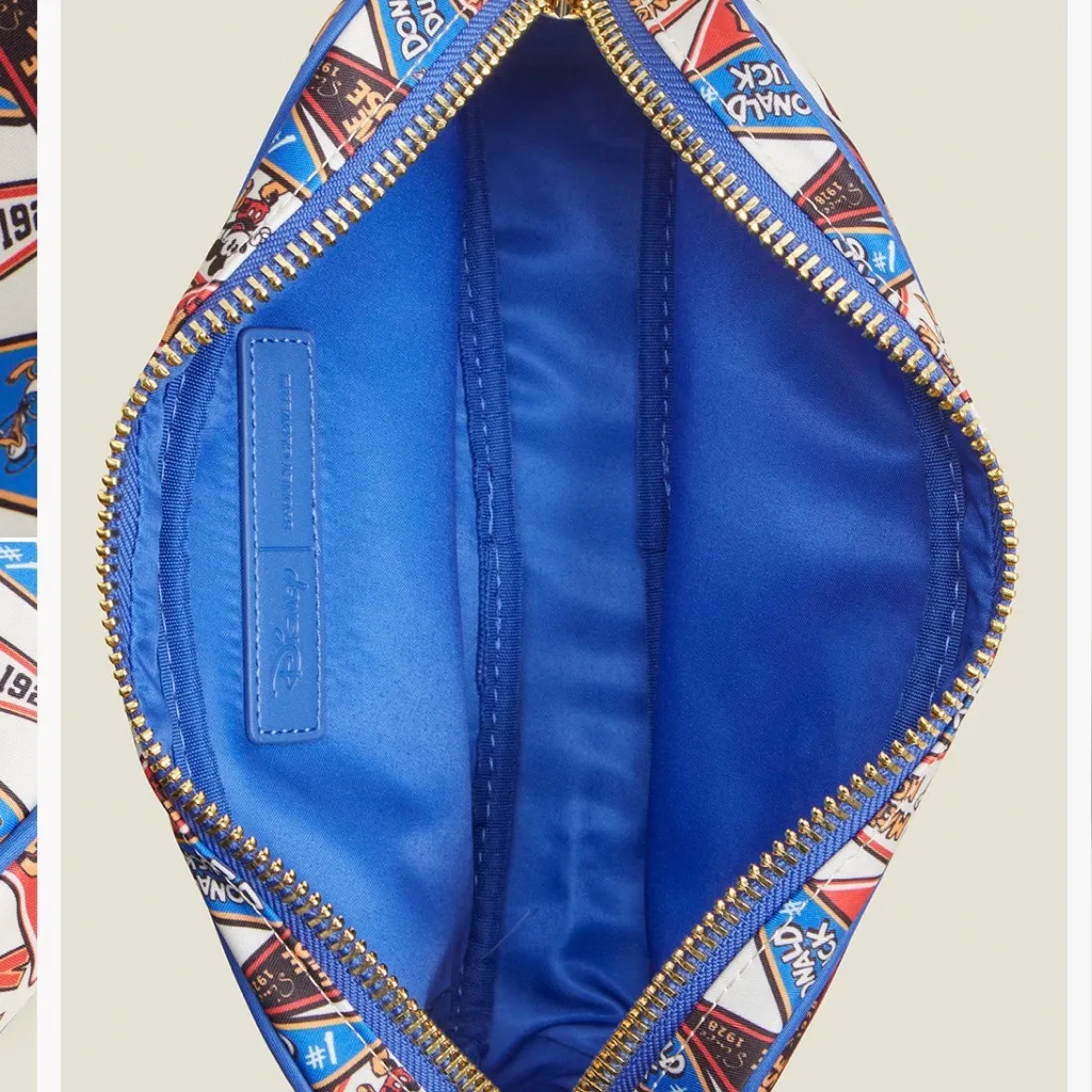 NWT Disney Stoney Clover Lane Varsity Penant Small Pouch - Image 3