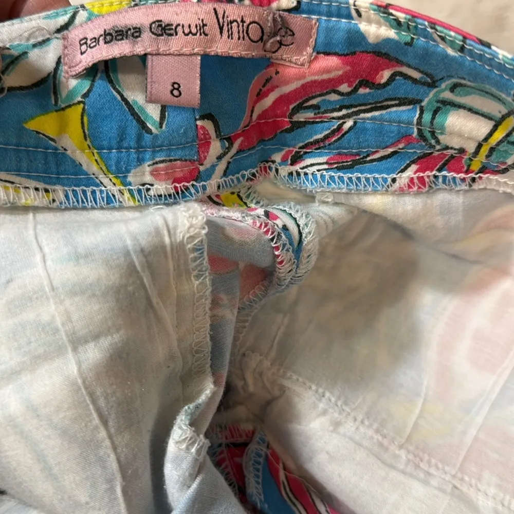 BARBARA GERWIT SHORTS size 8 White - Image 6