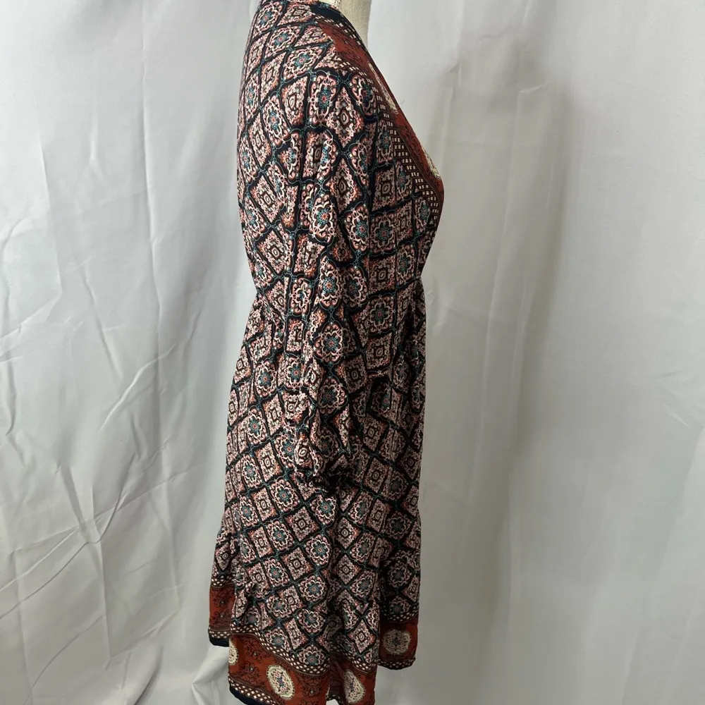 Renee C deep v neck dress size large - Image 15