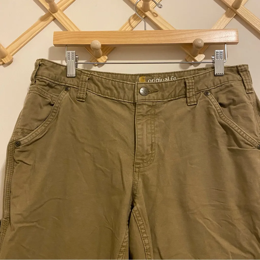 Carhartt Brown Cargo Pants size 10 - Image 2