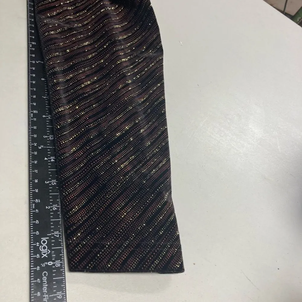 R&K ORIGINALS woman Sparkly Top & Jacket combined Black & Brown Size 16W - Image 7