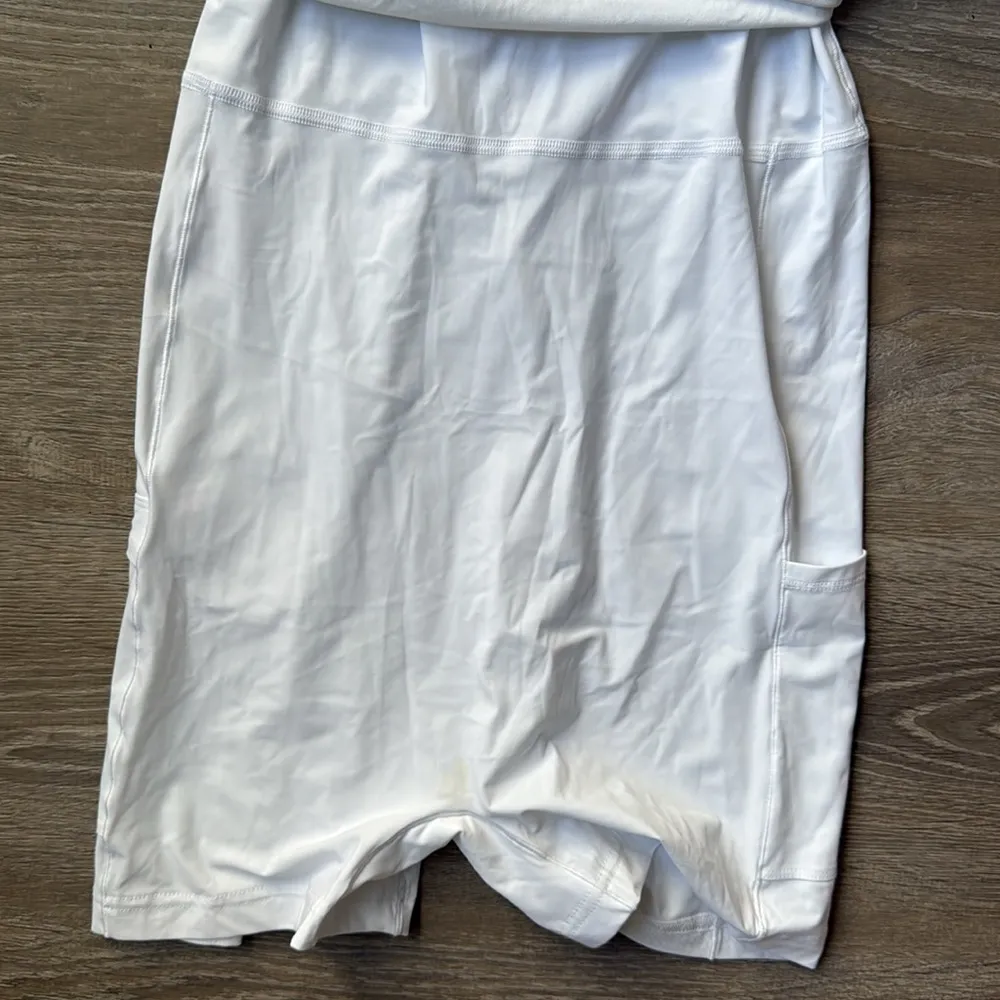 NEW Outdoor Voices Exercise Dress, white Medium - Image 12