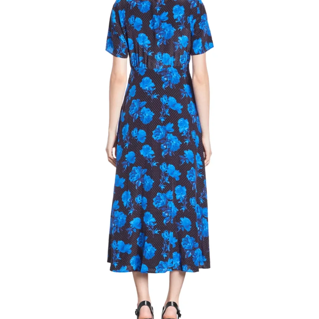 The Kooples NWT 100% Silk Midi Dress - Image 2