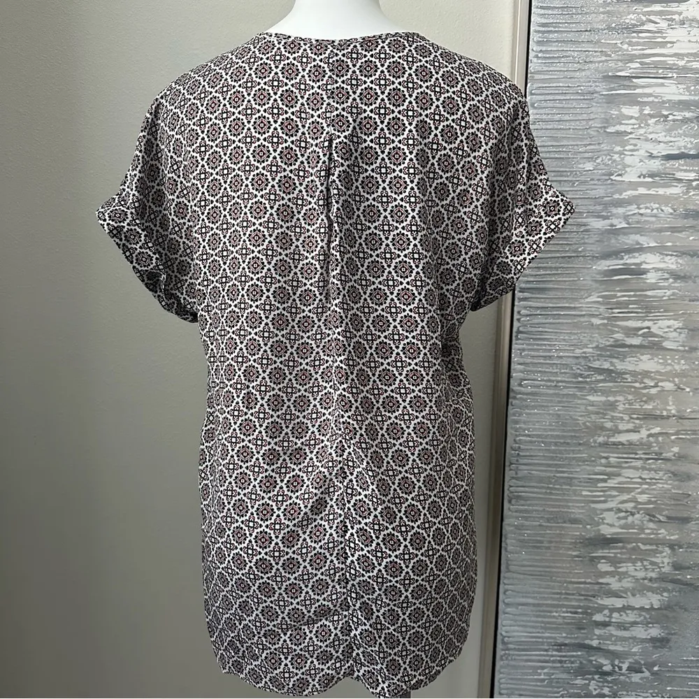 Max Studio Short Sleeve Blouse Size M Women - Image 6