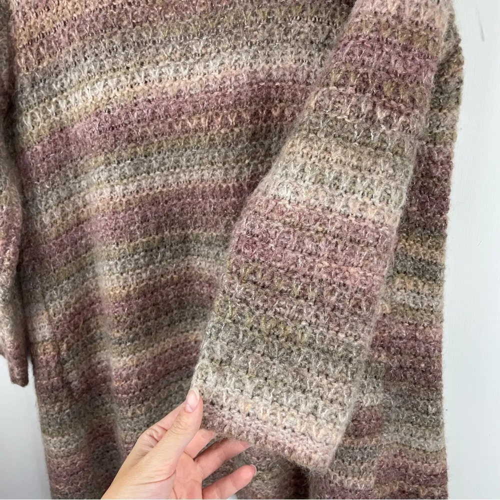 J. Jill Wool Alpaca Blend Cardigan Sweater Sz MP Button Front - Image 12