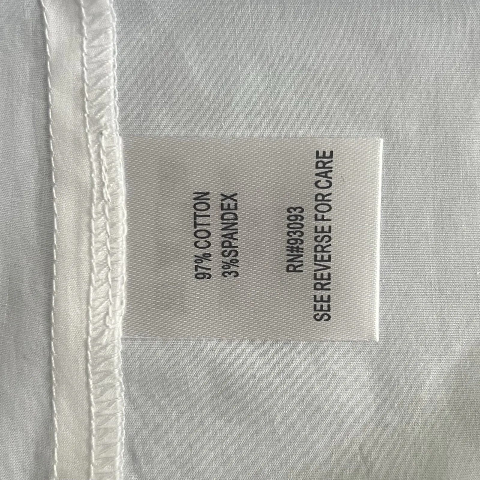 NWT Tyler Boe Sherri Button Down White Tunic Long Sleeve Shirt Size 8 - Image 7