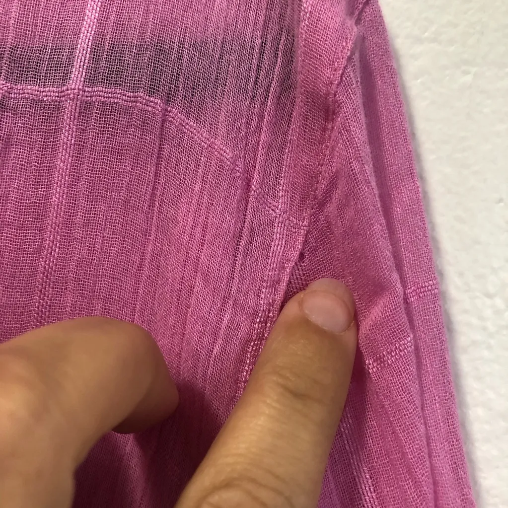 Carve Designs Dylan Textured Shirt pink size xs tunic beach coverup NWT - Image 5