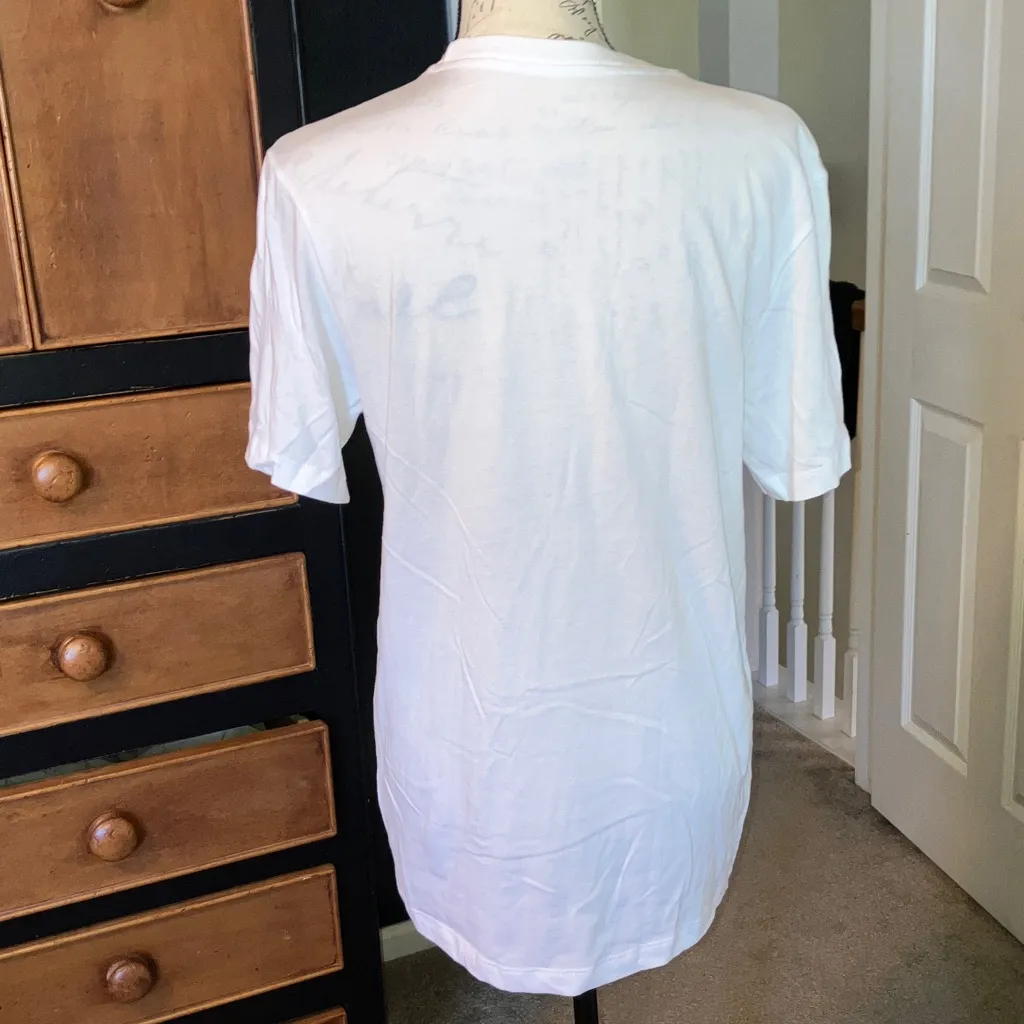 Nike  Dri-FIT White Tee - Image 2