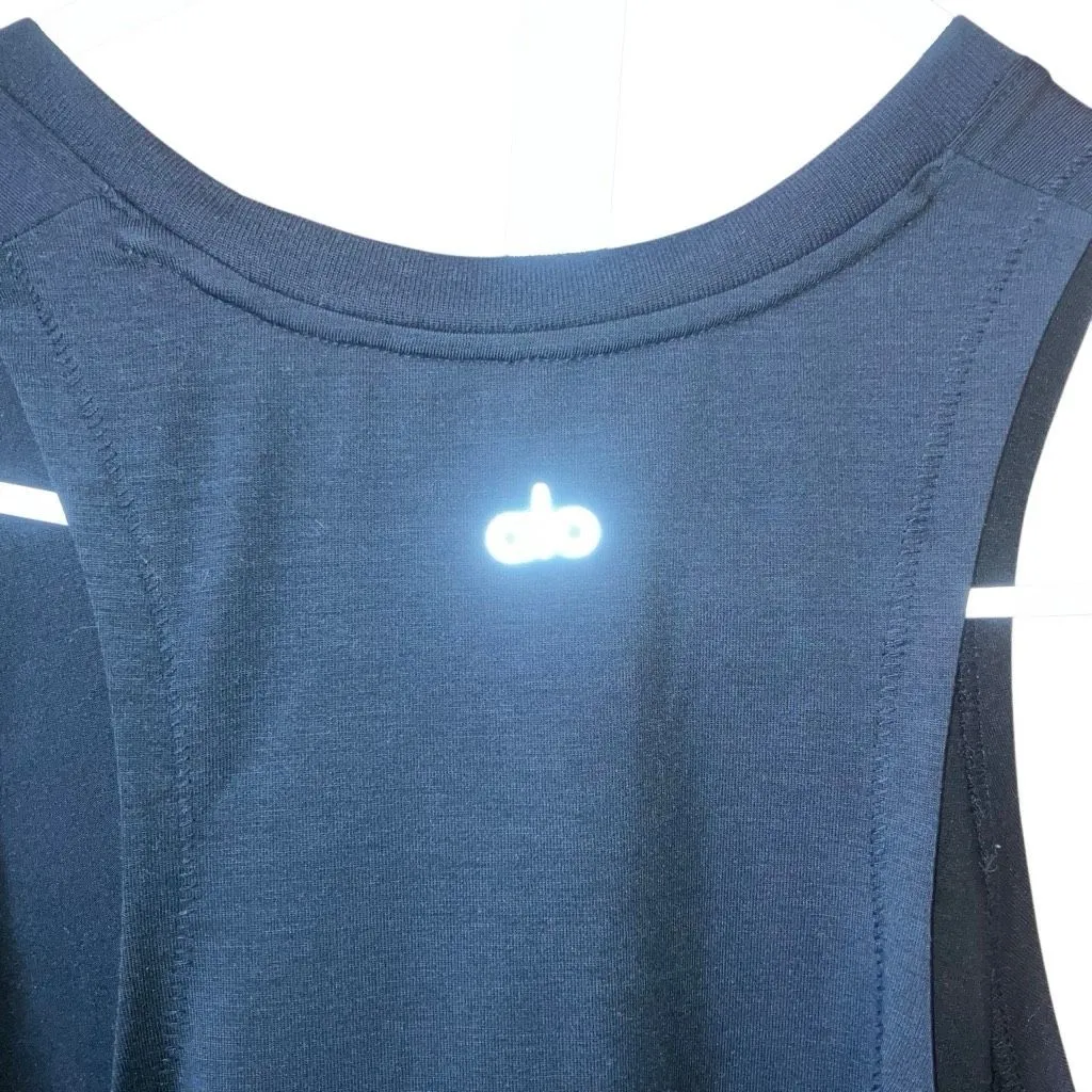 ALO YOGA Black Distressed Medium #758 - Image 6