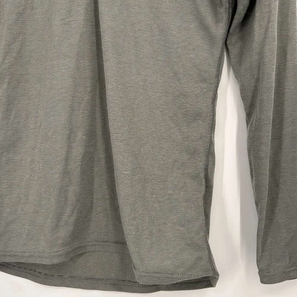 Patagonia Capilene Grey Zip Pullover Size Small - Image 5