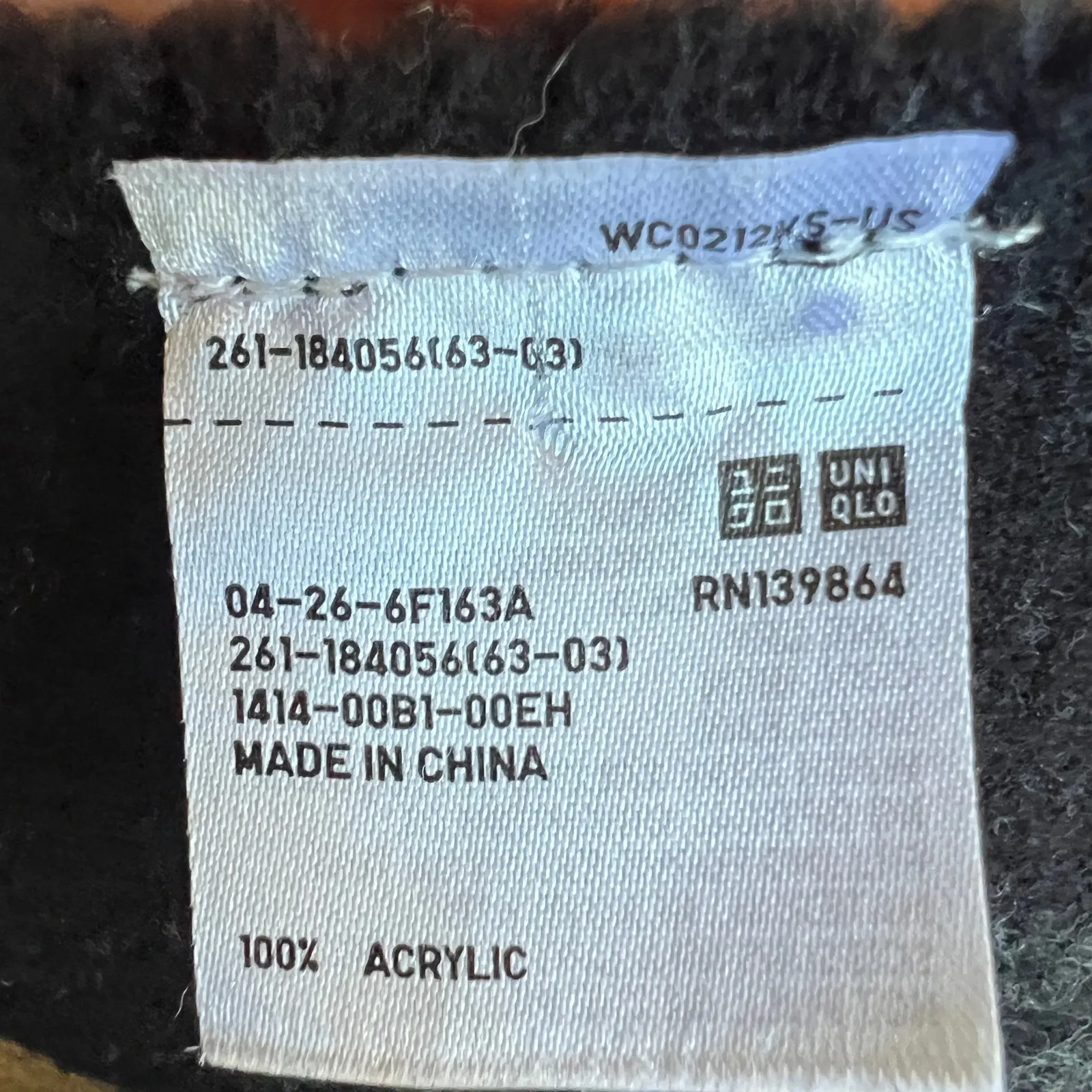 Uniqlo Womens Black Poncho Shawl Wrap One Size Winter Cold Old Money - Image 3