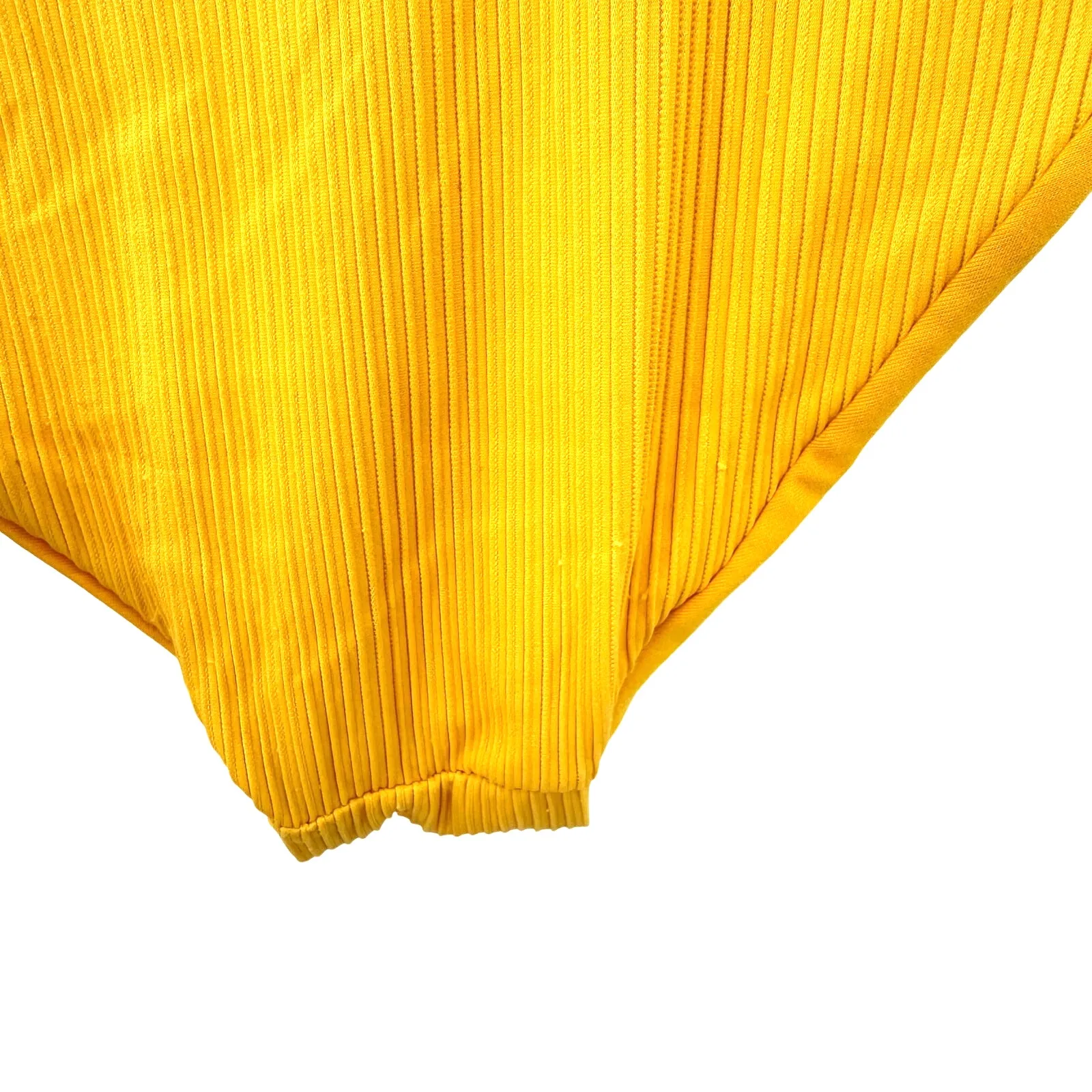 tinibikini size small one piece yellow bathing suit‎ swimsuit adjustable straps - Image 3