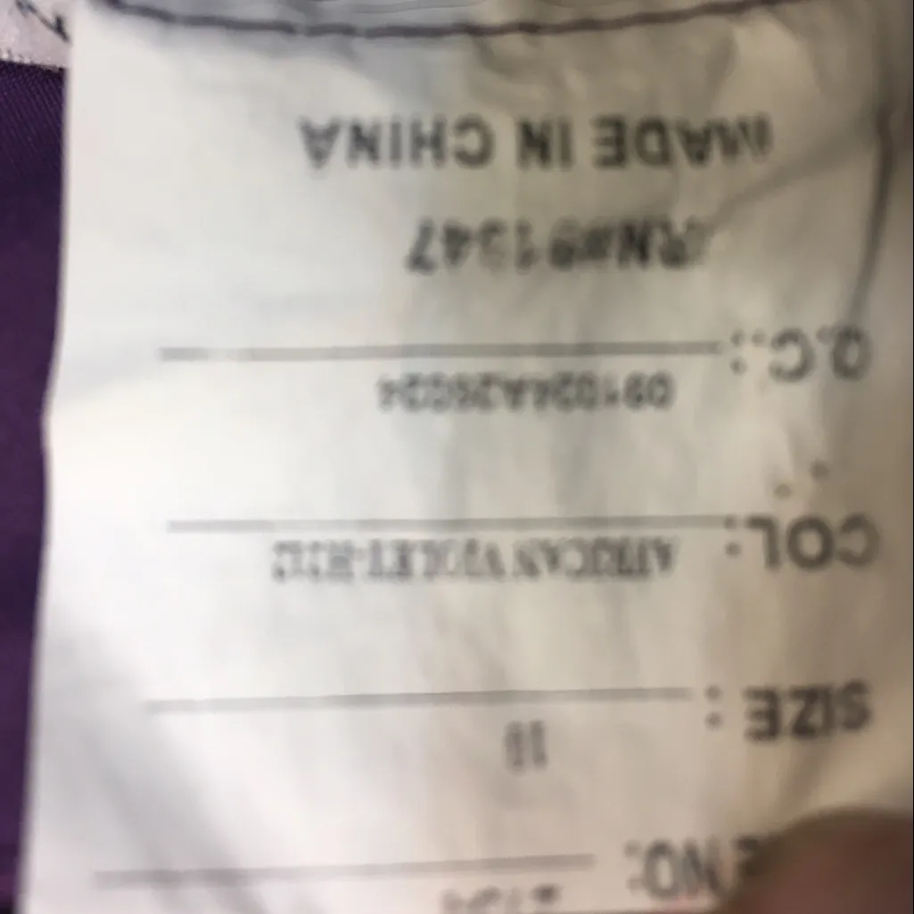 Size 10 Formal Dress full length Purple - Image 4