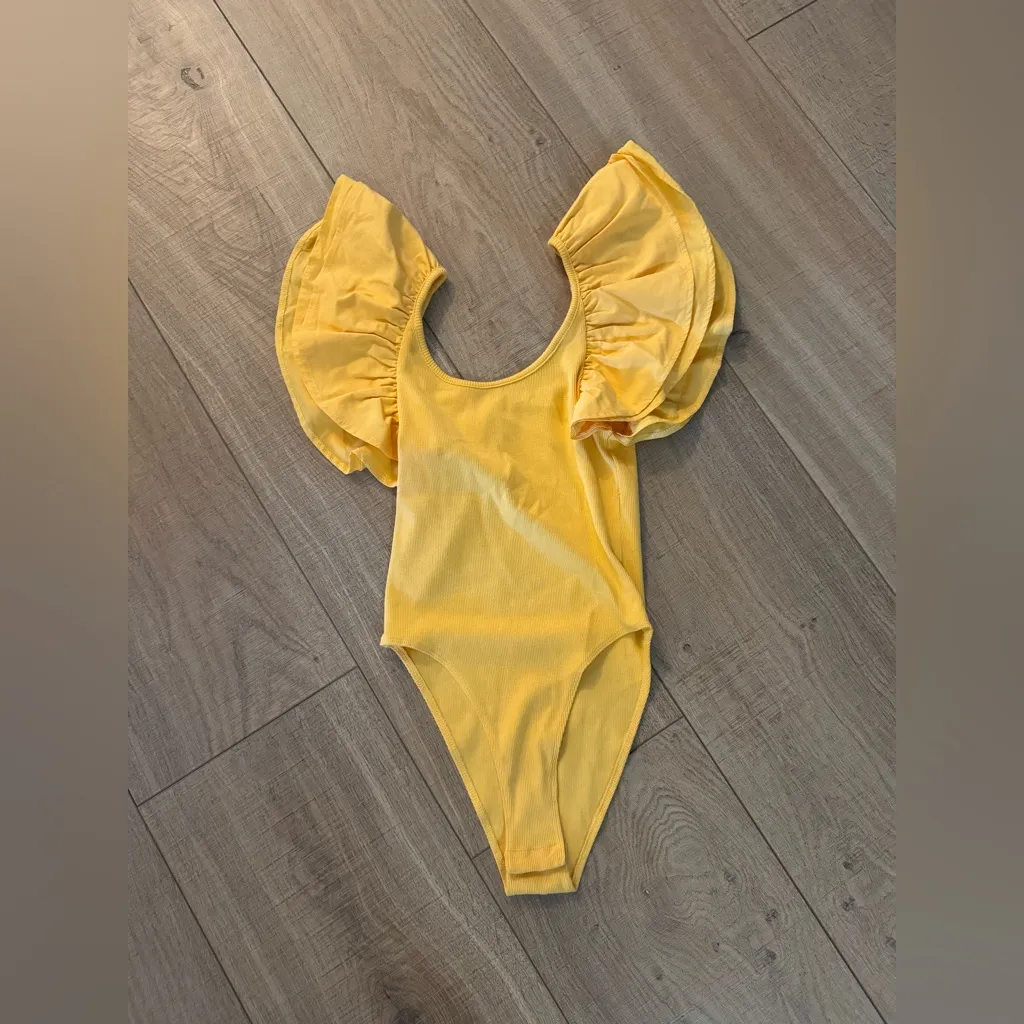 ZARA  • Tangerine Bodysuit - Image 4