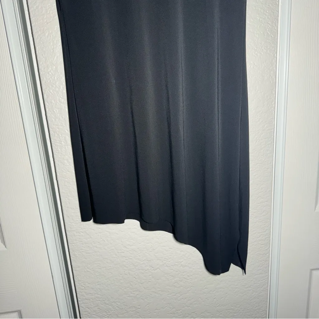 Catherine Malandrino • Asymmetrical Mini Dress • Black • Small • Short Sleeve - Image 3