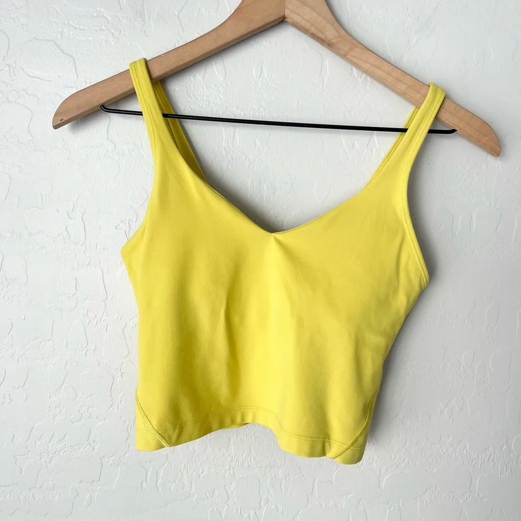 Lululemon Align Tank Top Yellow Serpentine 4 - Image 7
