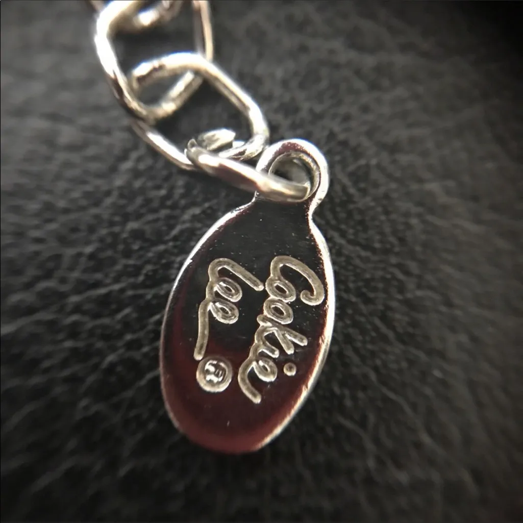Cookie Lee Necklace silver tone chain. - Image 3