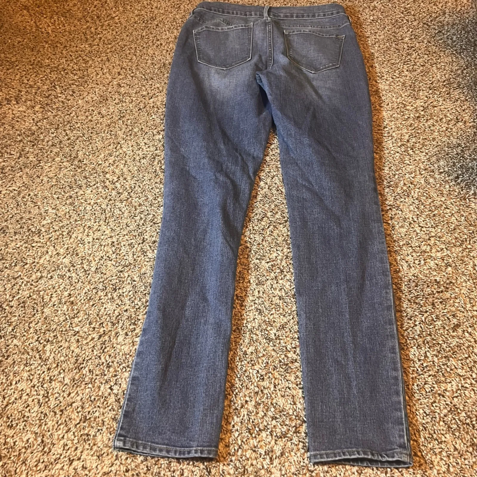 Old Navy Original Mid Rise‎ Denim Jeans Womens Size 8 Long Blue Classic - Image 7