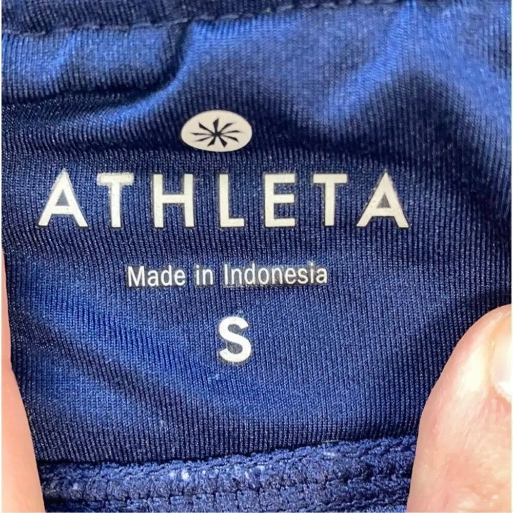 Athleta Pulse Printed Running Shorts Size Small - Image 5