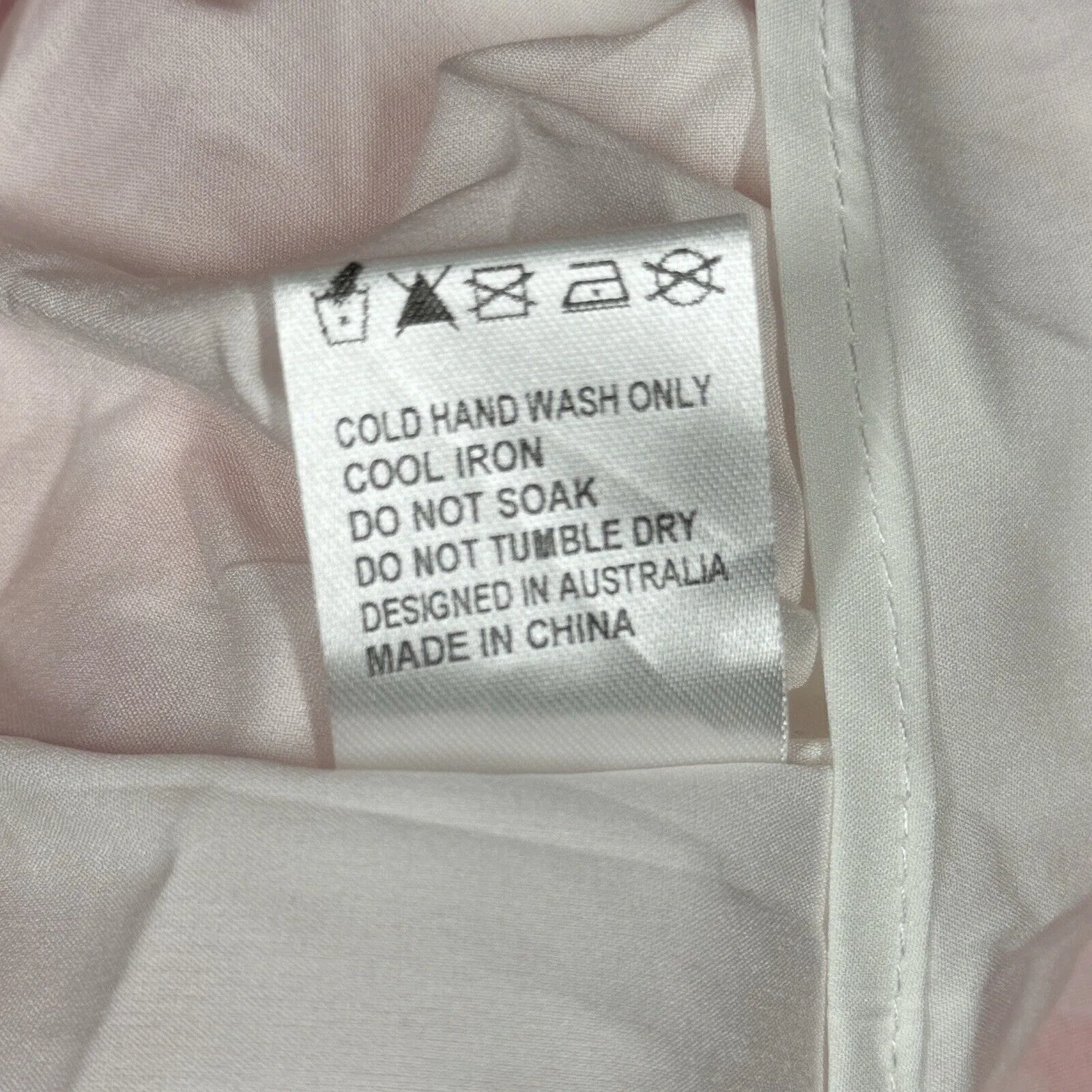 Morning Mist‎ Dress Womens 8 Pink Floral Flowers Mini Feminine Romantic Flirty - Image 9