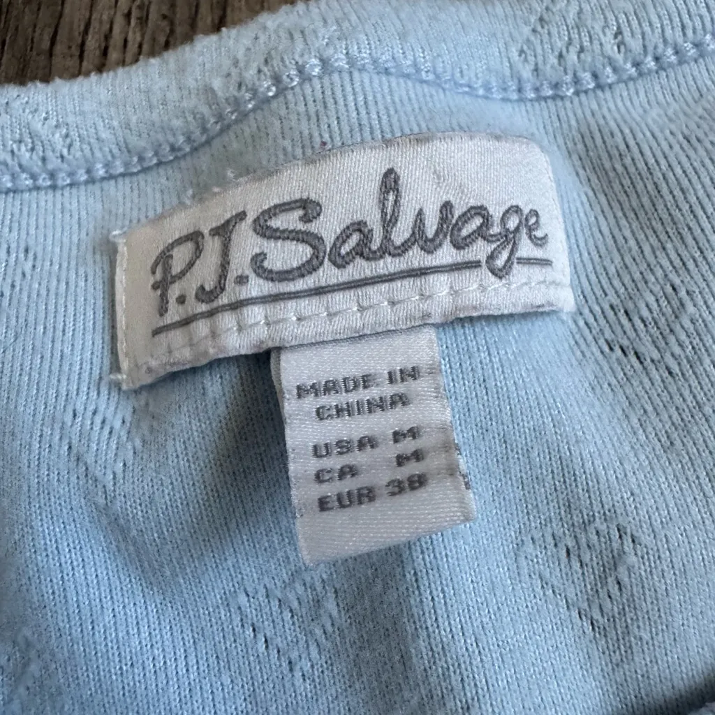 PJ Salvage Pointelle Hearts Pajama Lounge Set - Image 12