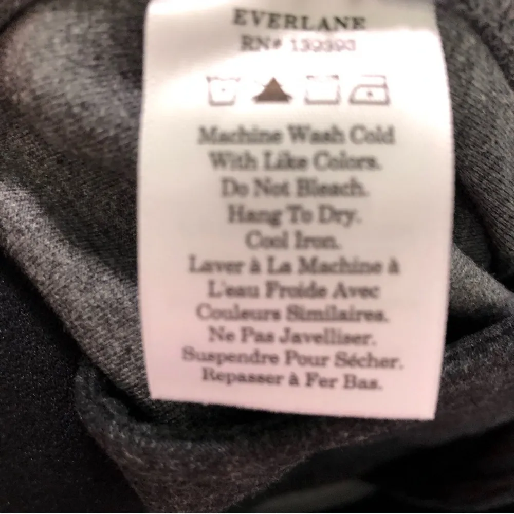 Everlane the Dream Pant Heather Grey New Small - Image 4