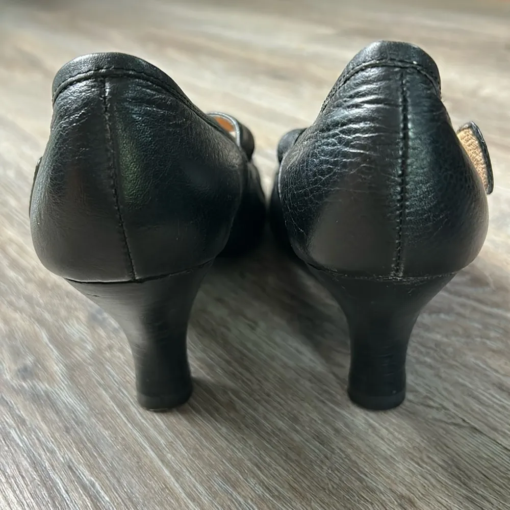 Steve Madden Leather Mary Jane Heels Size 8.5 Medium - Image 5