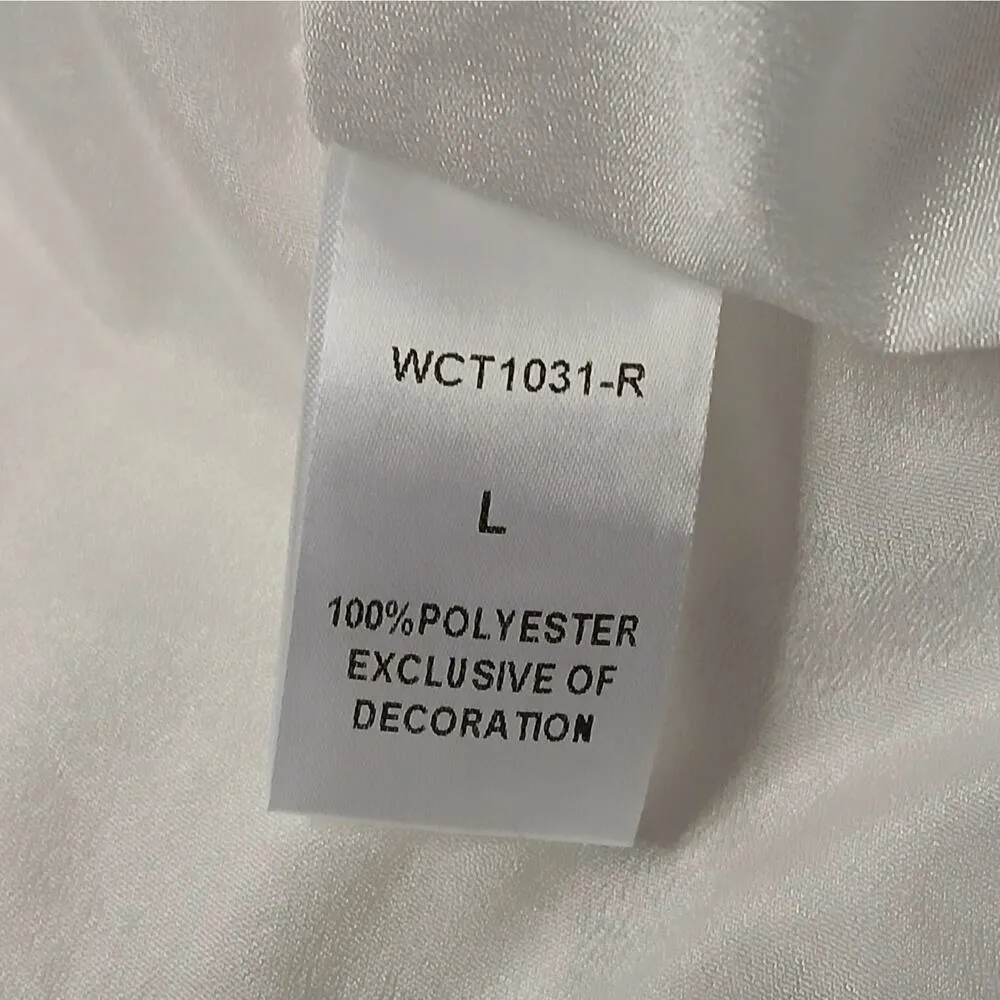 Anthropologie THML Womens Smocked Babydoll Dress Size Large Boho Peasant Spring - Image 9