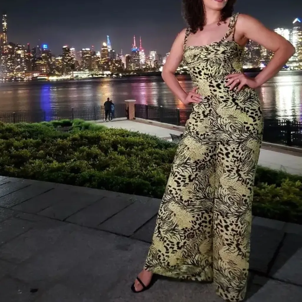 Fame and Parner Suraya Safari Citrus Jumpsuit Size 10‎ - Image 10