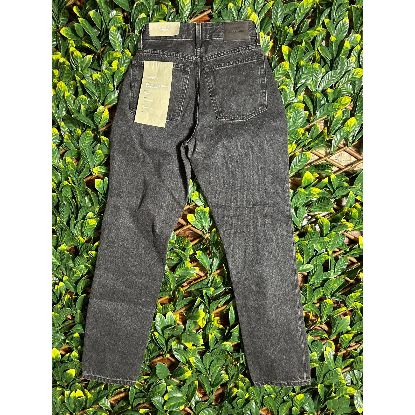 Everlane The Curvy '90s Cheeky Jean in Black Size 25 NWT - Image 6