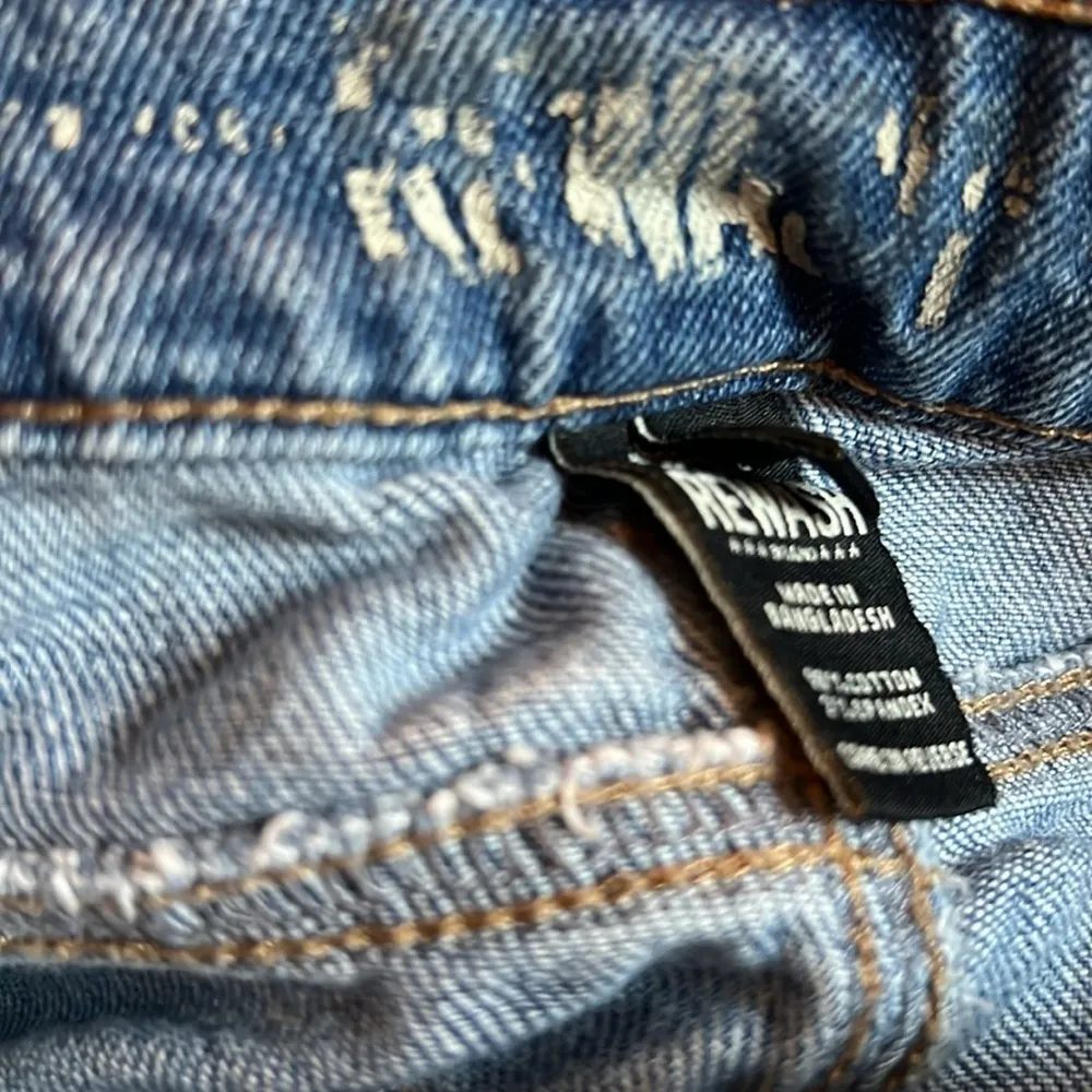 Rewash Blue Distressed Denim Jean Shorts Size 3 (26) - Image 4