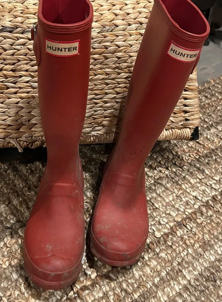 Hunter Women's Original Tall Snow Boot in Red
Size‎ 6 - Image 2