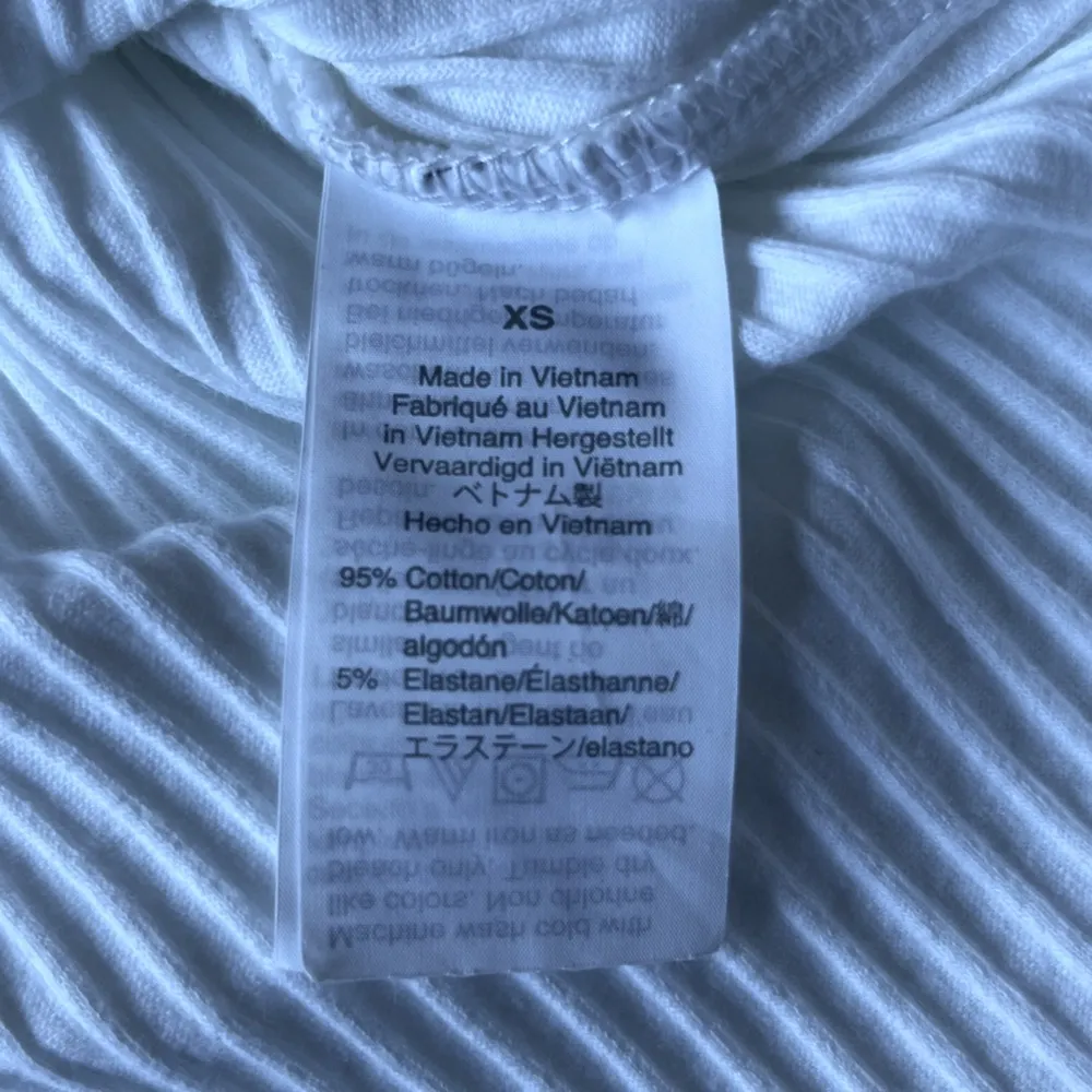 J. Crew Top Scoop Neck Rib Henley Tee X-Small White - Image 3