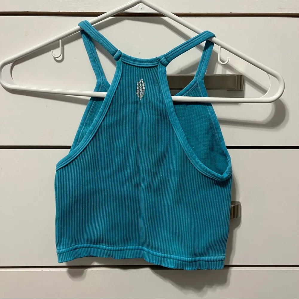 Free People Movement Tropical Teal Happiness Runs/Prajna Set XS/S - Image 3