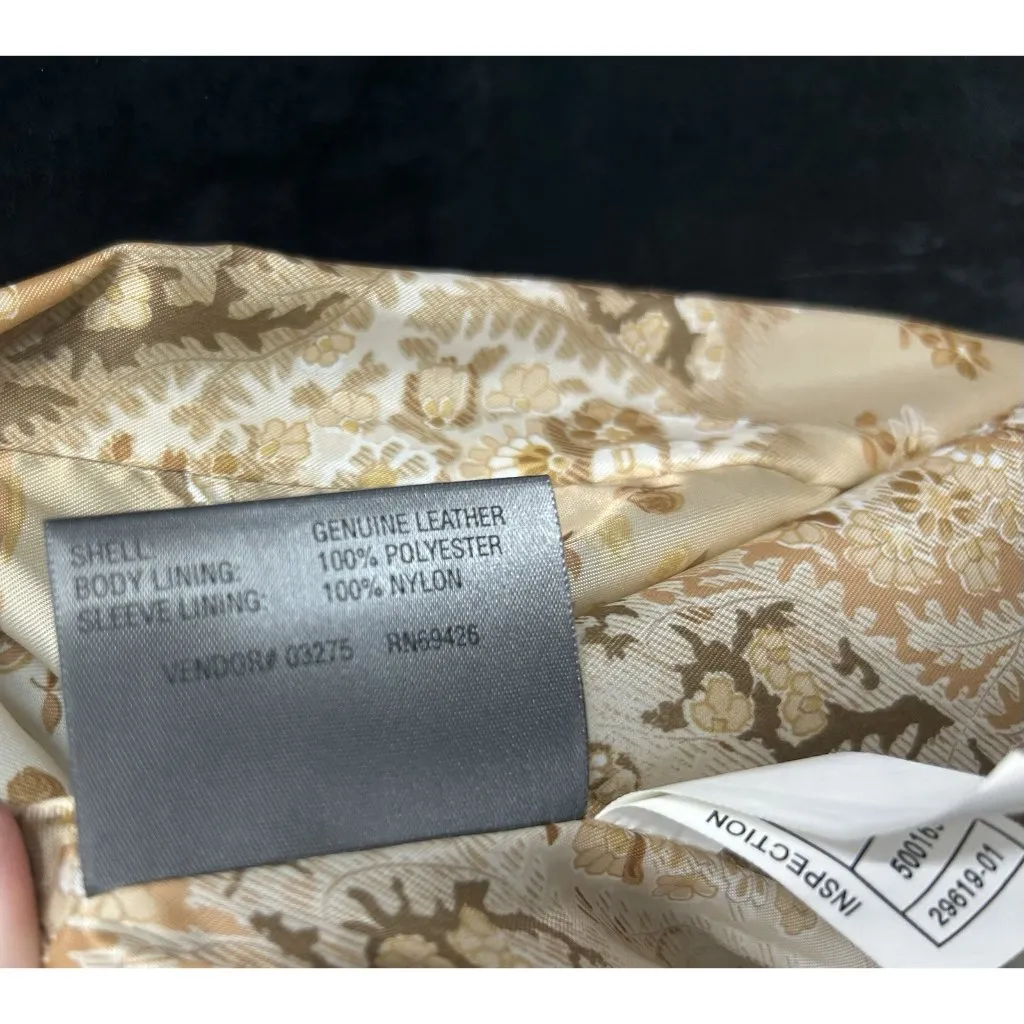 Wilsons Suede Coat Women’s XXL Black Double Breasted Belted Genuine Leather READ - Image 13