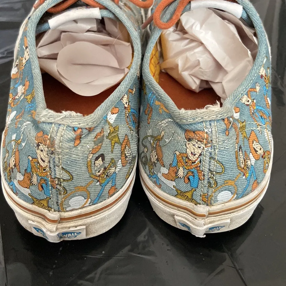 Vans x Disney Toy Story Woody Authentic Sneakers Limited Edition RARE 10.5 - Image 8