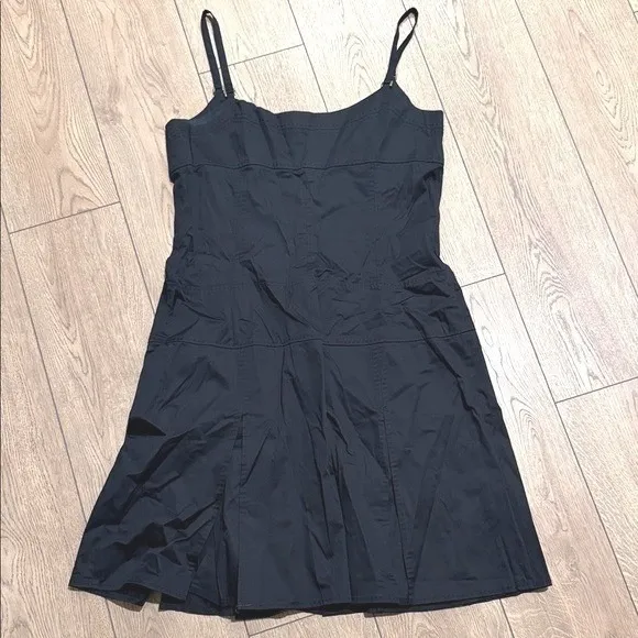 Per Se Dress Vintage Plus 16 XL Black Mini Zippered Pleated 90s - Image 5