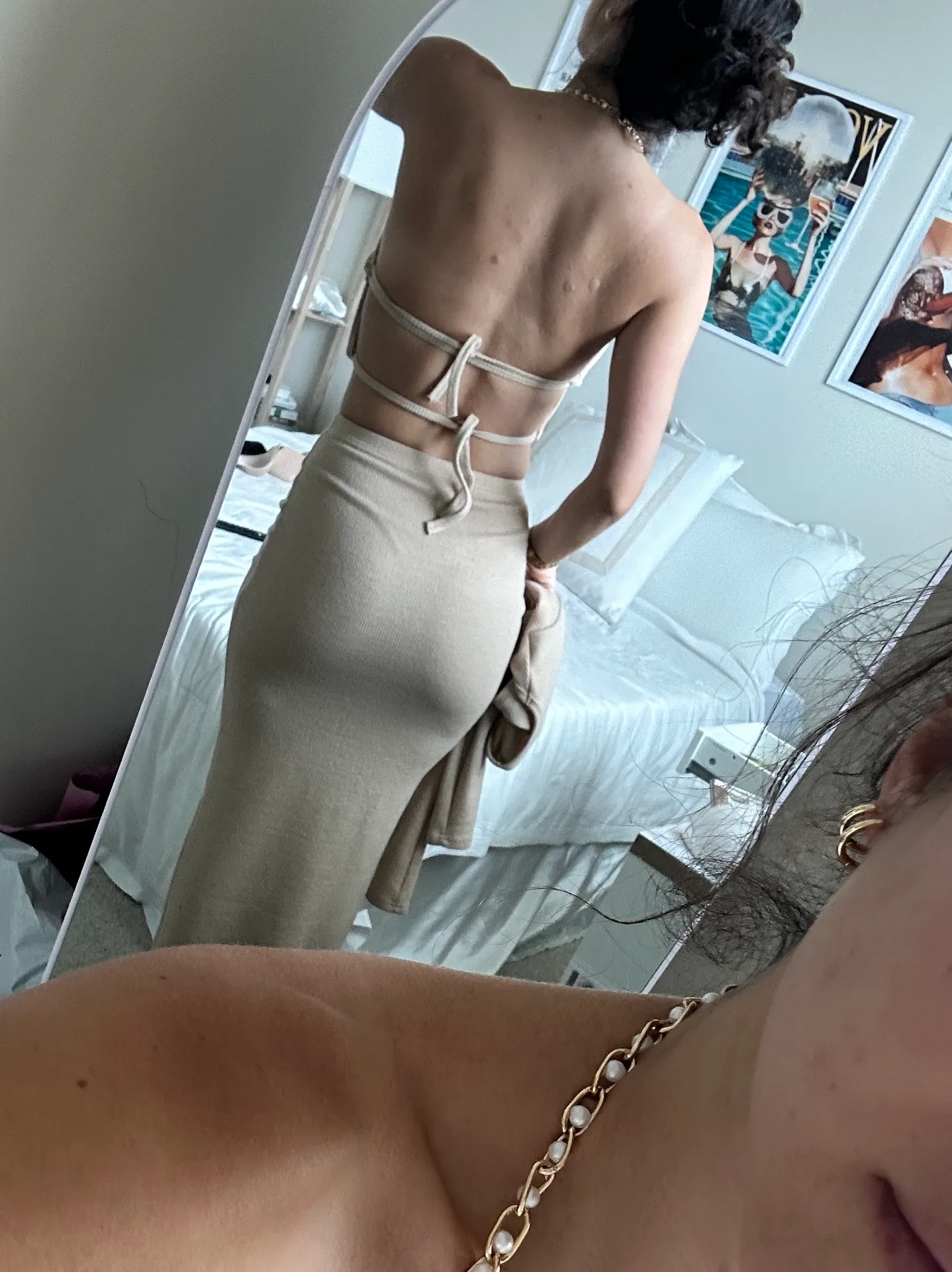 Tan Vacation Skirt Set - Image 4