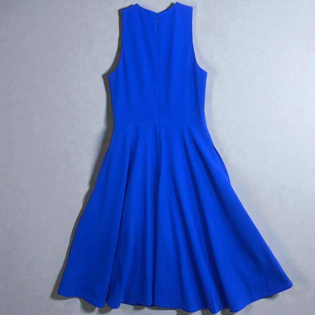 Dress the Population S Catalina Fit & Flare Cocktail Dress Electric Blue Sexy - Image 5