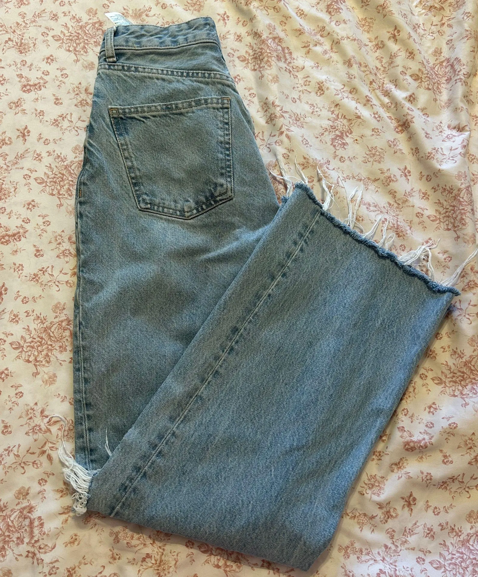 Ripped Wide Leg Jeans - Image 4