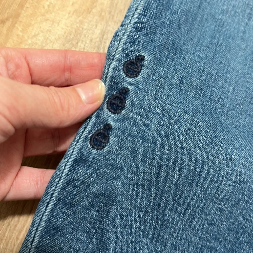 ETICA | Giselle High Rise Skinny Jeans Blue Size 28 - Image 5