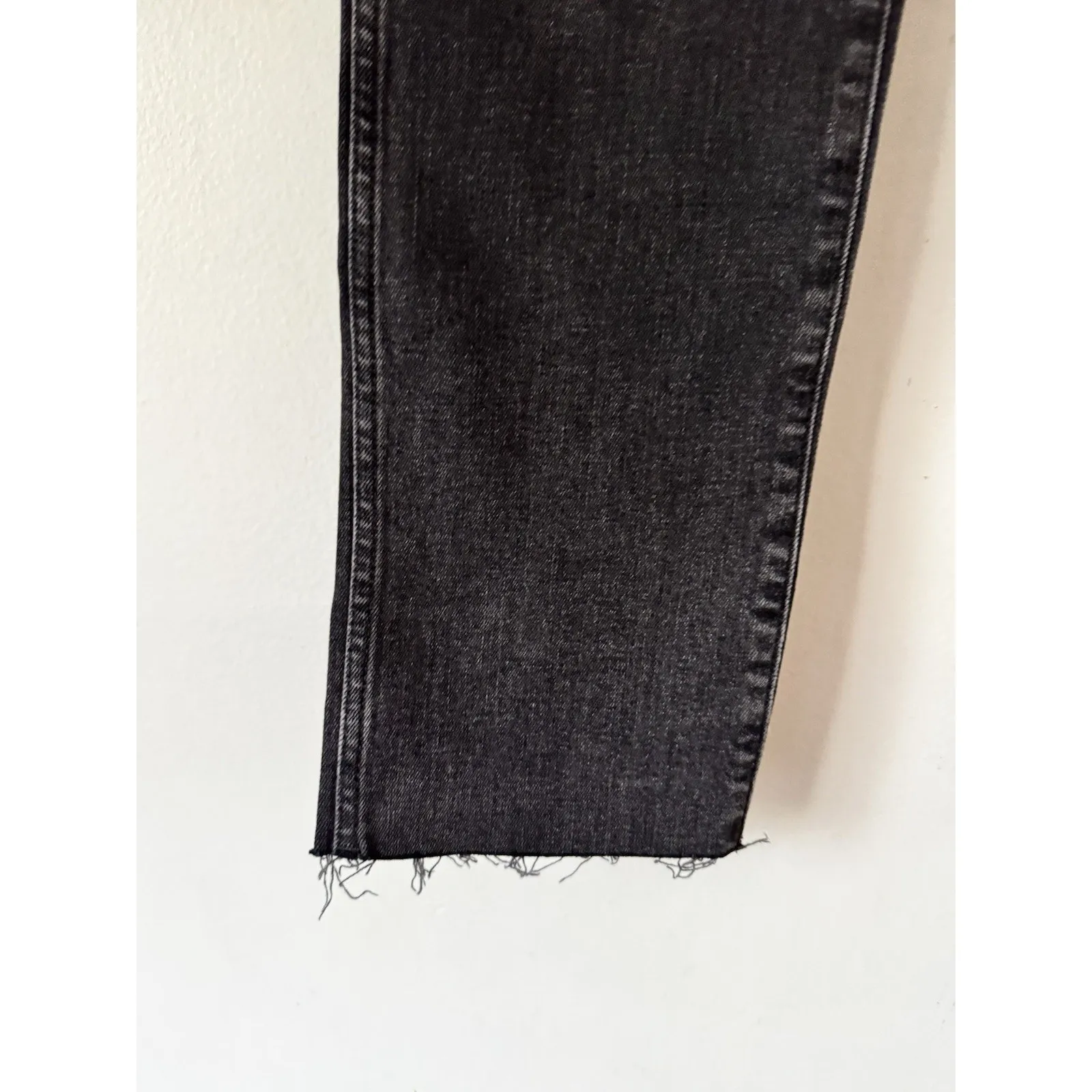 NWT Madewell Curvy Stovepipe Jeans Armand Wash Black Slim Fit Mid Rise Size 26 - Image 8