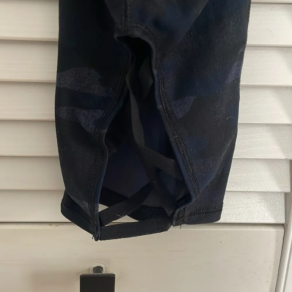 Maurice’s 3X navy blue black camo leggings - Image 6