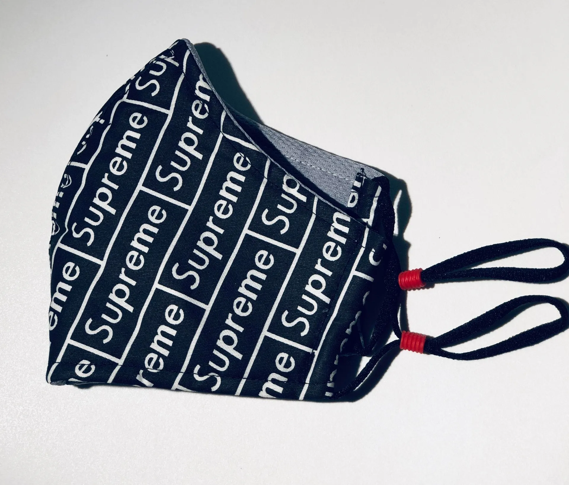 Supreme Face Mask Black - Image 4