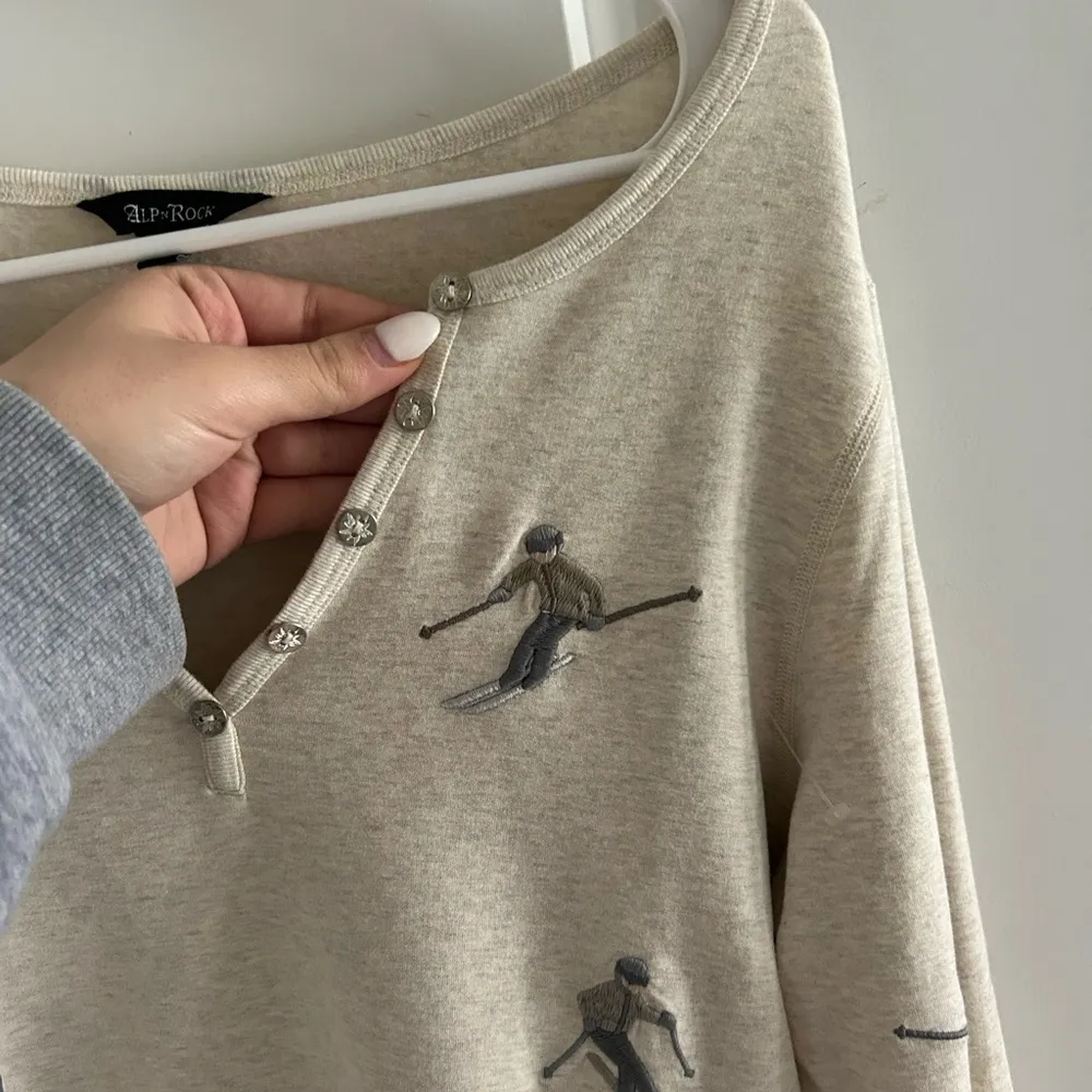 Alp N Rock Slope II Henley Shirt Size L - Image 5