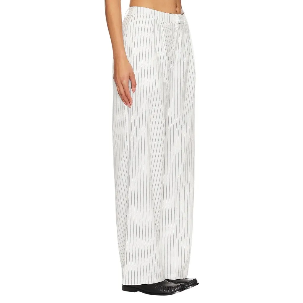 MORE TO COME Jazmine Pants in White Stripe XXSmall New Womens Trousers Size XXS - Image 2