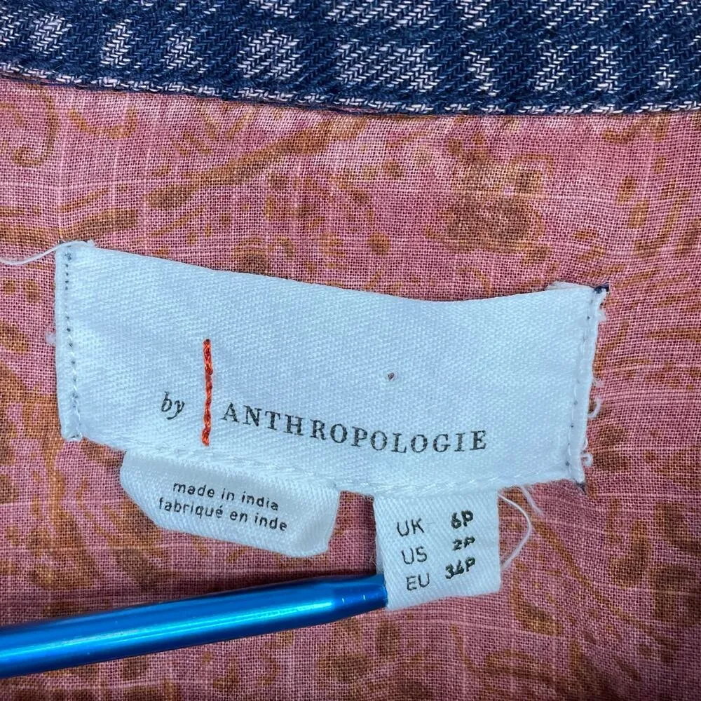 Open Back Buttondown Lightweight Crop Pants Jumpsuit 2P 2 P Petite - Image 13